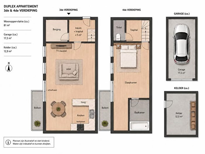 Maisons à vendre et appartements à louer - 3