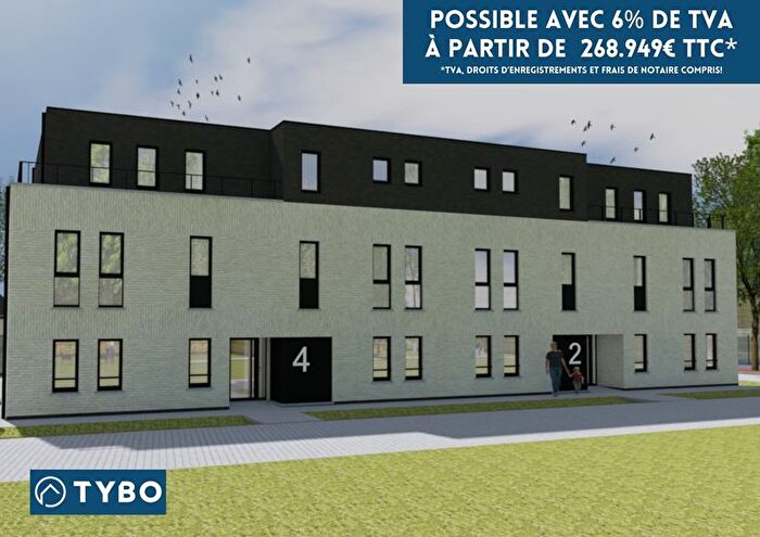Rue clovis Poullet, Estaimbourg : Appartement 2 pièces à vendre