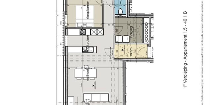 Basculestraat, Ieper : Appartement à vendre