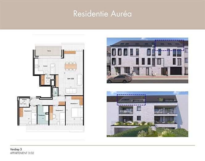 Appartement 3 pièces à vendre - Gentsesteenweg, AALST