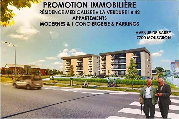 Appartement 2 pièces à vendre à Avenue de Barry, Mouscron