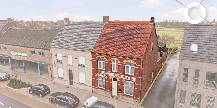 Maison 3 pièces à Diksmuidseweg, Boezinge, à vendre