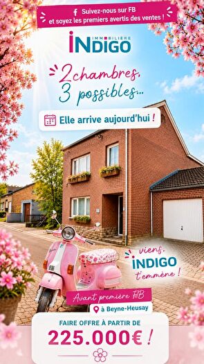Rue Vieux Chemin De Jupille, BeyneHeusay - Maison 3 pièces à vendre