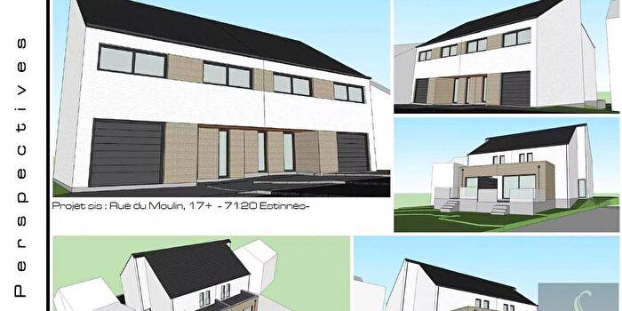 Rue du Moulin, EstinnesauMont : Maison 3 pièces à vendre
