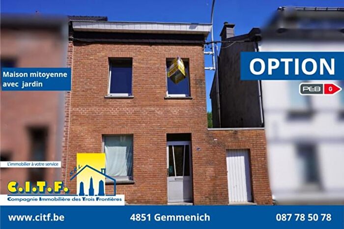 Rue de Loch, Plombières : Maison 3 pièces à vendre