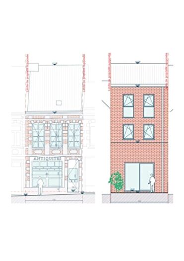 Rue de Nimy, Mons - Maison 4 pièces à vendre