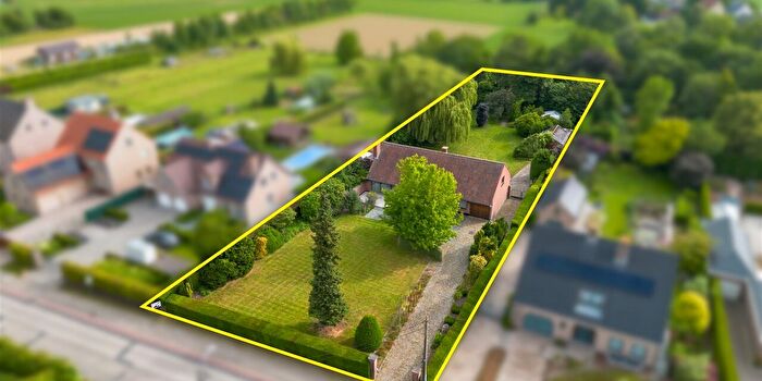 Maison 6 pièces à Bruisbeke, SintLievensHoutem, à vendre