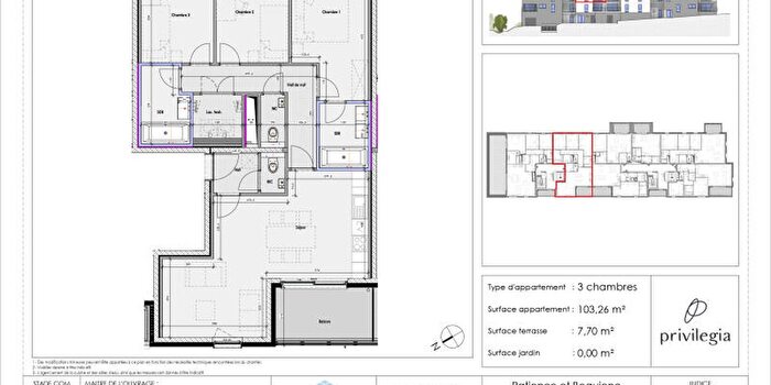 Rue de la Bure aux Femmes, Glain - Appartement 3 pièces à vendre