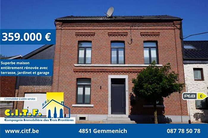 Krickelstein, Kelmis La Calamine : Maison 3 pièces à vendre