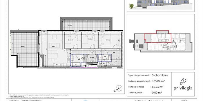 Rue de la Bure aux Femmes, Glain - Appartement 3 pièces à vendre