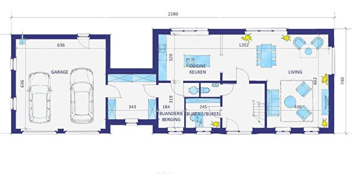 Maisons à vendre et appartements à louer - 2
