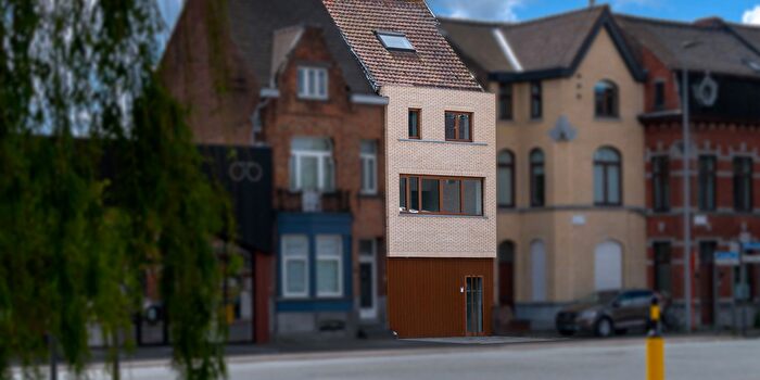 Maison 4 pièces à Burgemeester Vercruysselaan, Kortrijk, à vendre