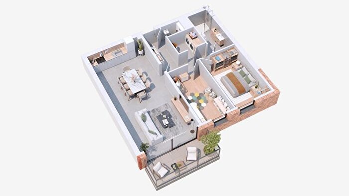 Appartement 3 pièces à vendre - Rue Moulin en Rhuff, B