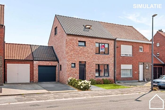 Noordstraat, Staden : Maison 4 pièces à vendre