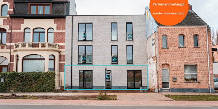 Brusselbaan, Erembodegem : Appartement 2 pièces à vendre