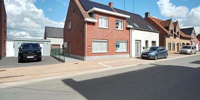 Maison 4 pièces à vendre à Amersveldestraat, Kortemark