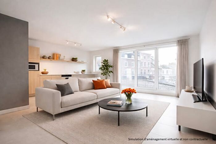 Appartement 2 pièces à Rue Bonne Femme, Grivegnee Liege, à vendre