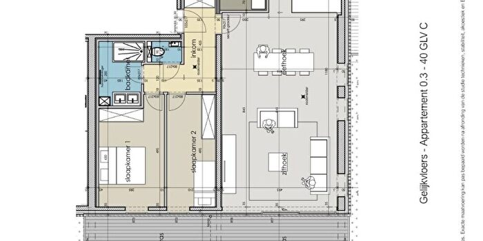 Basculestraat, Ieper : Appartement à vendre