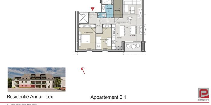 Appartement 2 pièces à Statiestraat, Passendale, à vendre