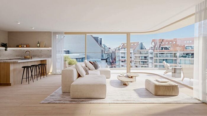 hoek Dumortierlaan Mosselmanstraat, Knokke : Appartement 3 pièces à vendre