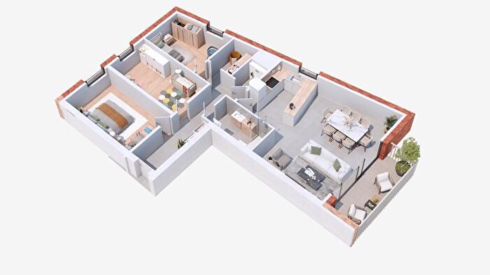 Rue Moulin en Rhuff, B - Appartement 4 pièces à vendre