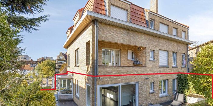 Appartement 2 pièces à Jeanne Darcplein, De Panne, à vendre