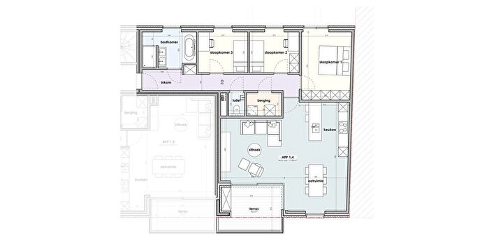 Appartement 3 pièces à vendre - Mgr Roelensstraat, Ardooie