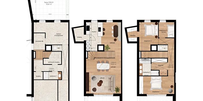 Maisons à vendre et appartements à louer - 3
