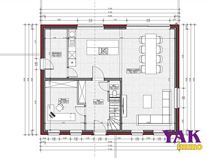 Rue des Déportés, Lembeek : Maison 4 pièces à vendre