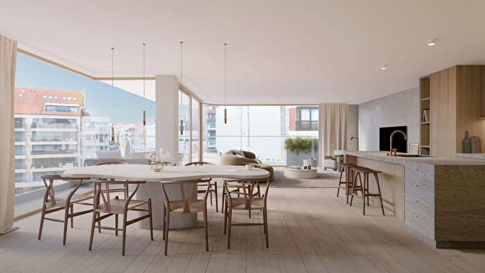 hoek Dumortierlaan Mosselmanstraat, Knokke : Appartement 4 pièces à vendre
