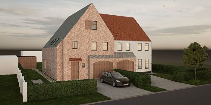 Maison 4 pièces à Middelleen, Adegem, à vendre