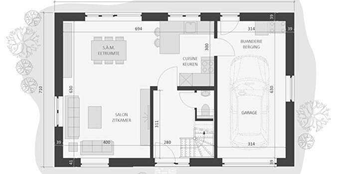 Maisons à vendre et appartements à louer - 3