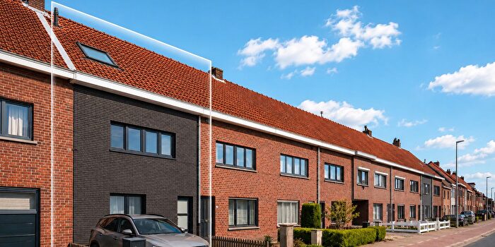 Maison 3 pièces à Molenstraat, Waarschoot, à vendre
