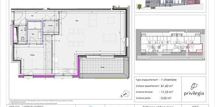 Appartement 1 pièce à Rue de la Bure aux Femmes, Glain, à vendre
