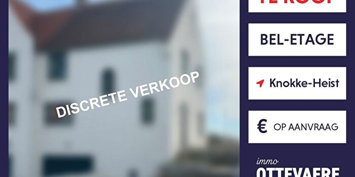 Maison à vendre - HeistaanZee, WestVlaanderen