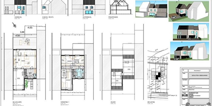 Maison 3 pièces à vendre à Volaardestraat, SintGillisBijDendermonde