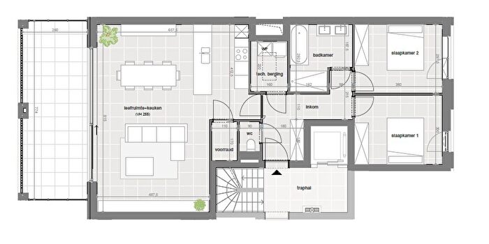 Appartement 2 pièces à vendre - LuitGen Gérardstraat, Kuurne