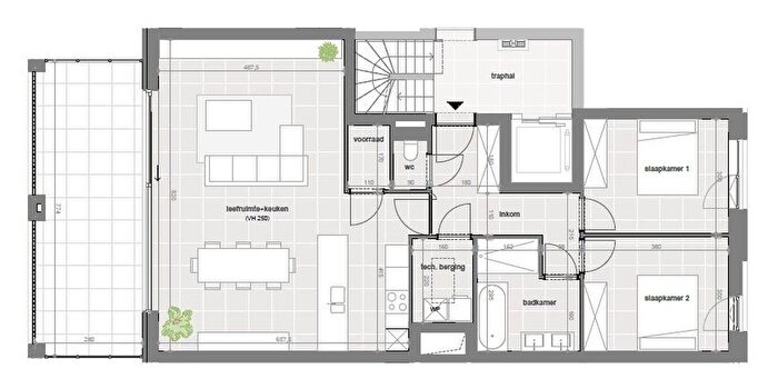 Appartement 2 pièces à vendre à LuitGen Gérardstraat, Kuurne