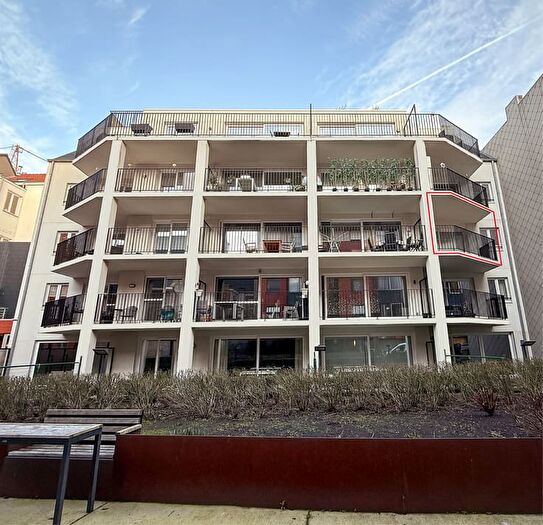 Langestraat, Oostende : Appartement 2 pièces à vendre