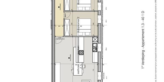 Basculestraat, Ieper - Appartement à vendre