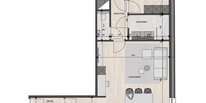 Appartement 2 pièces à vendre - Rijksweg, MechelenaandeMaas