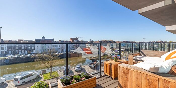 Nieuwevaart, Gent : Appartement 2 pièces à vendre