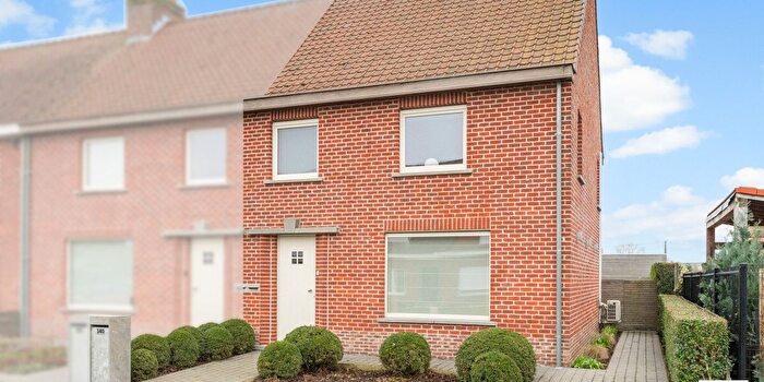 Dentergemstraat, Oostrozebeke : Maison 3 pièces à vendre