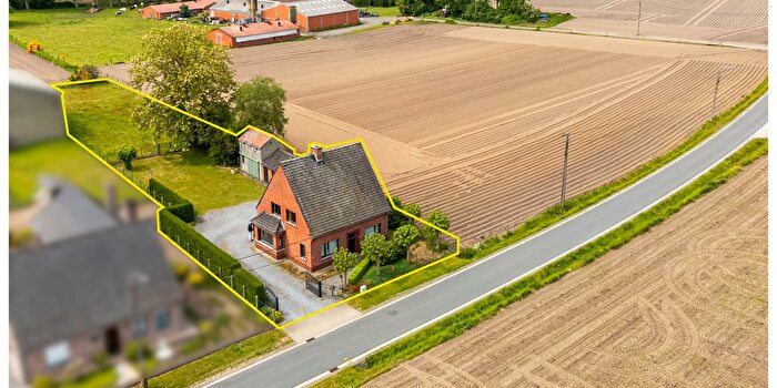 Houtstraat, Olsene : Maison 4 pièces à vendre