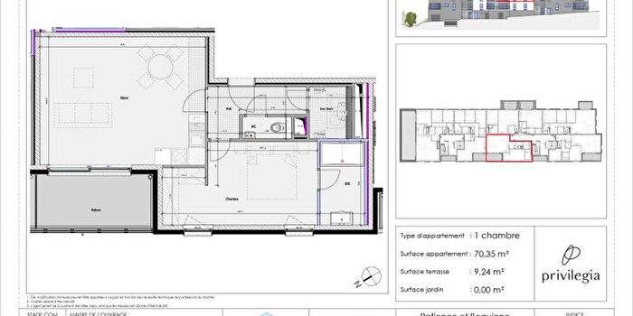 Rue de la Bure aux Femmes, Glain : Appartement 1 pièce à vendre