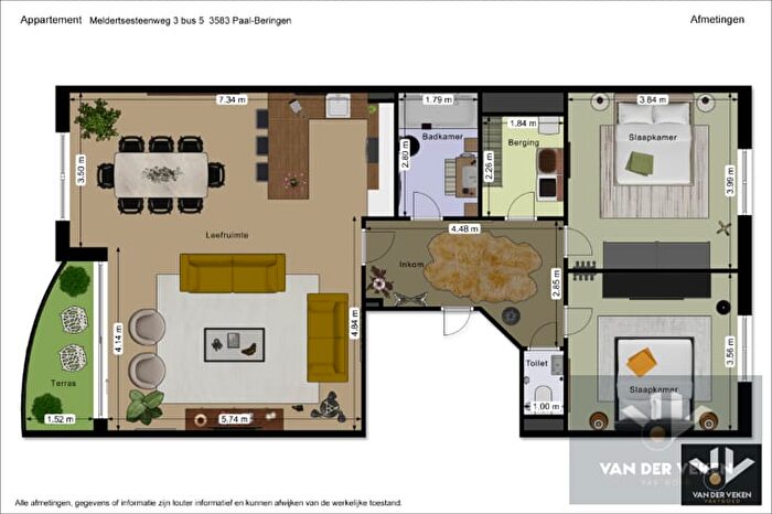 Appartement 8 pièces à vendre à Meldertsesteenweg, Paal