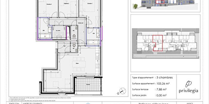 Appartement 3 pièces à Rue de la Bure aux Femmes, Glain, à vendre