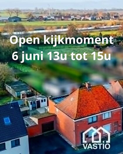 Vaartstraat, OOSTROZEBEKE - Maison 3 pièces à vendre
