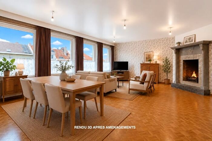 Chaussée Reine Astrid, B : Appartement 3 pièces à vendre
