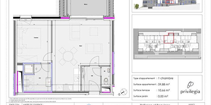 Appartement 1 pièce à Rue de la Bure aux Femmes, Glain, à vendre